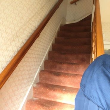 Full view from bottom showing original condition